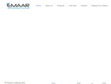 Tablet Screenshot of emaarindia.com